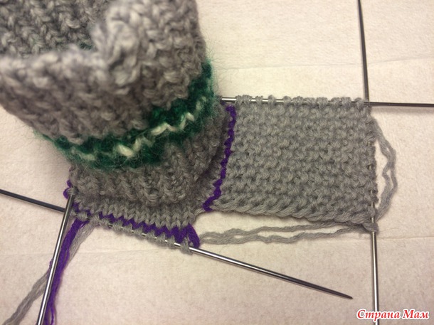 Необычный способ вязания пятки: мастер-класс Необычный способ вязания пятки: мастер-класс вязание