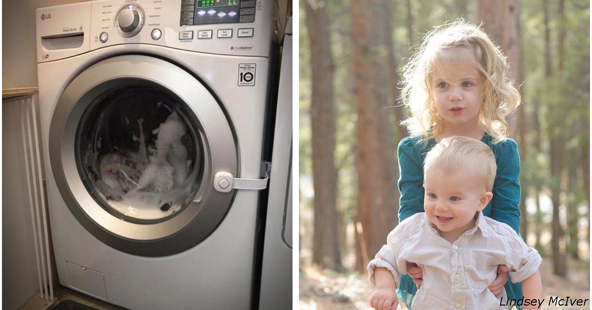 Они нашли свою 3-летнюю дочь в барабане стиральной машины! И теперь просят всех...
