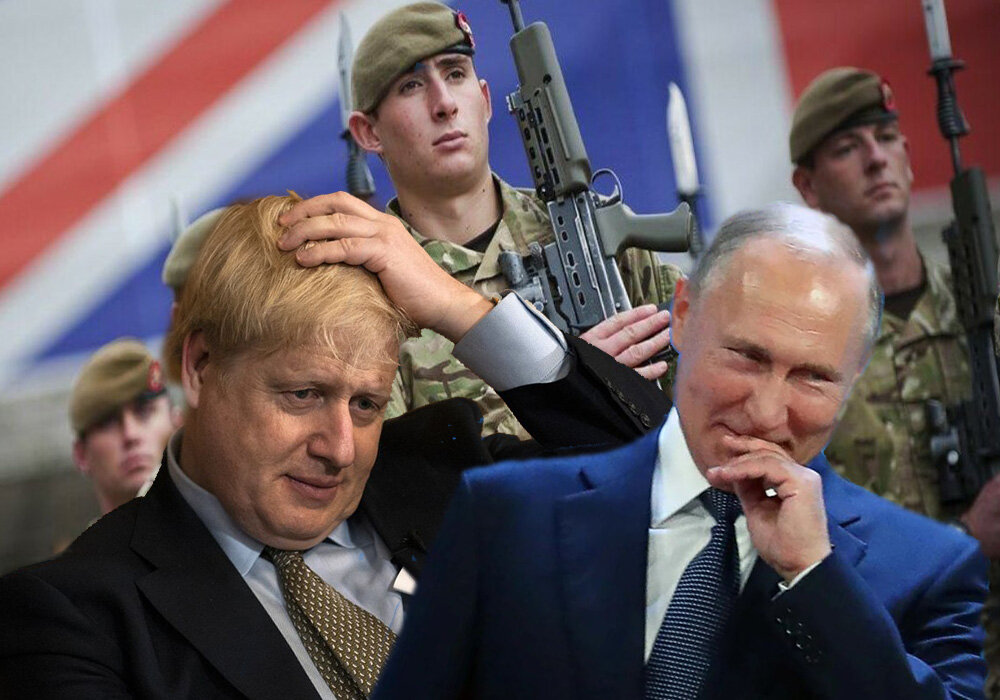 Британия отказывается вступать в военный конфликт с Россией из-за Украины. Армия уже готова уносить ноги