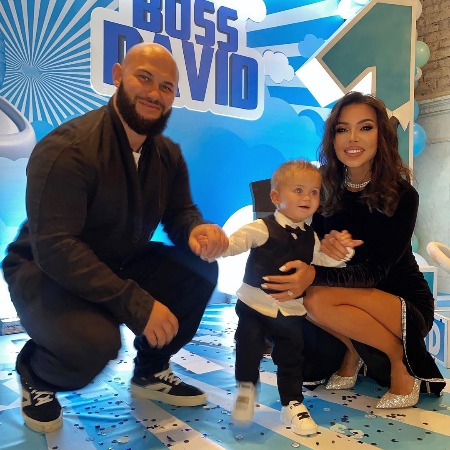 Оксана Самойлова и Джиган отметили первый день рождения сына Дети,Дети знаменитостей