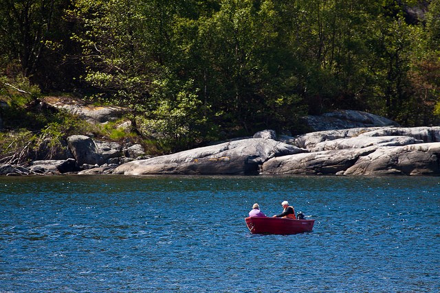 Люсе-фьорд , Норвегия авиатур