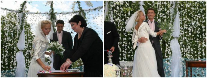 Красивые снимки красивых свадеб знаменитостей (11 фото)