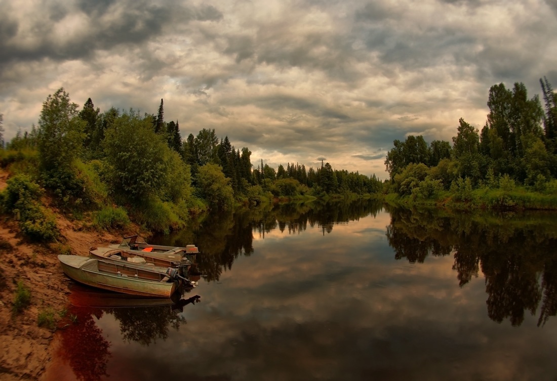 Сказочно красивые  места речки Малый Юган . Югра.  Россия Дальние дали