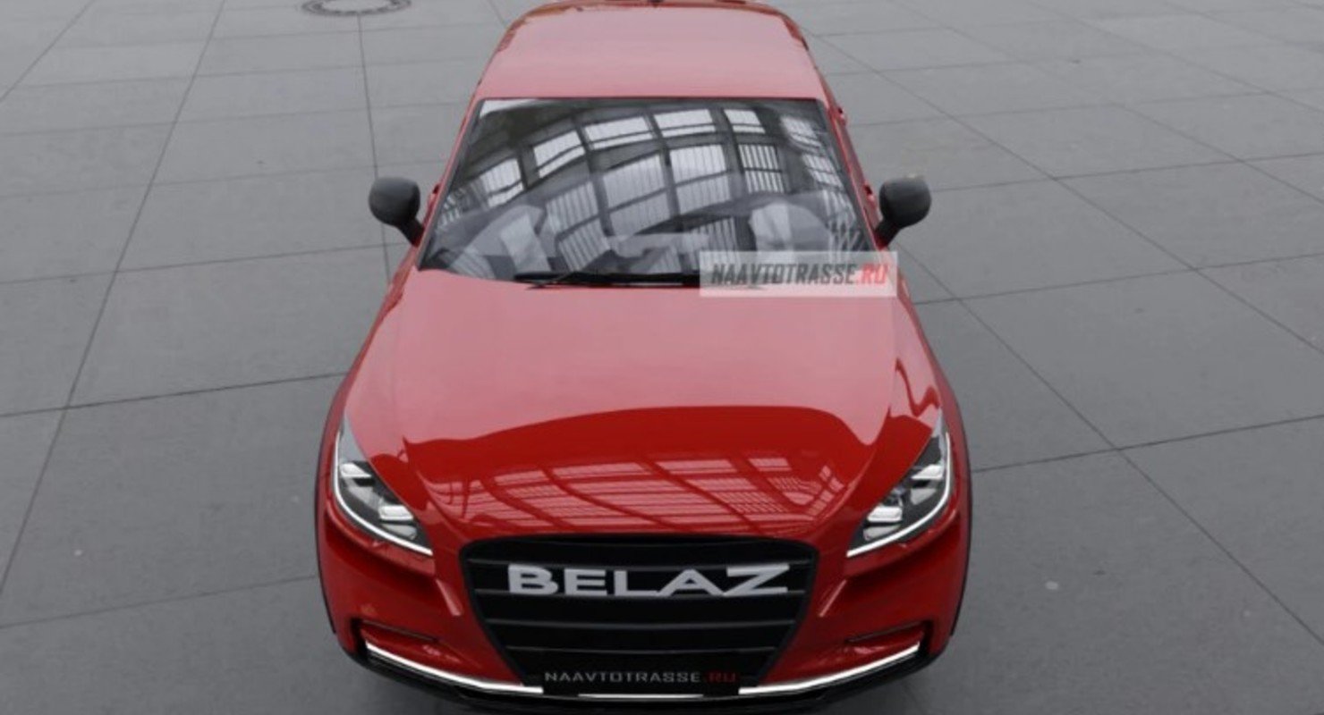 В Сети опубликовали рендерные изображения прототипа кросс-купе БелАЗ-75710 2021–2022