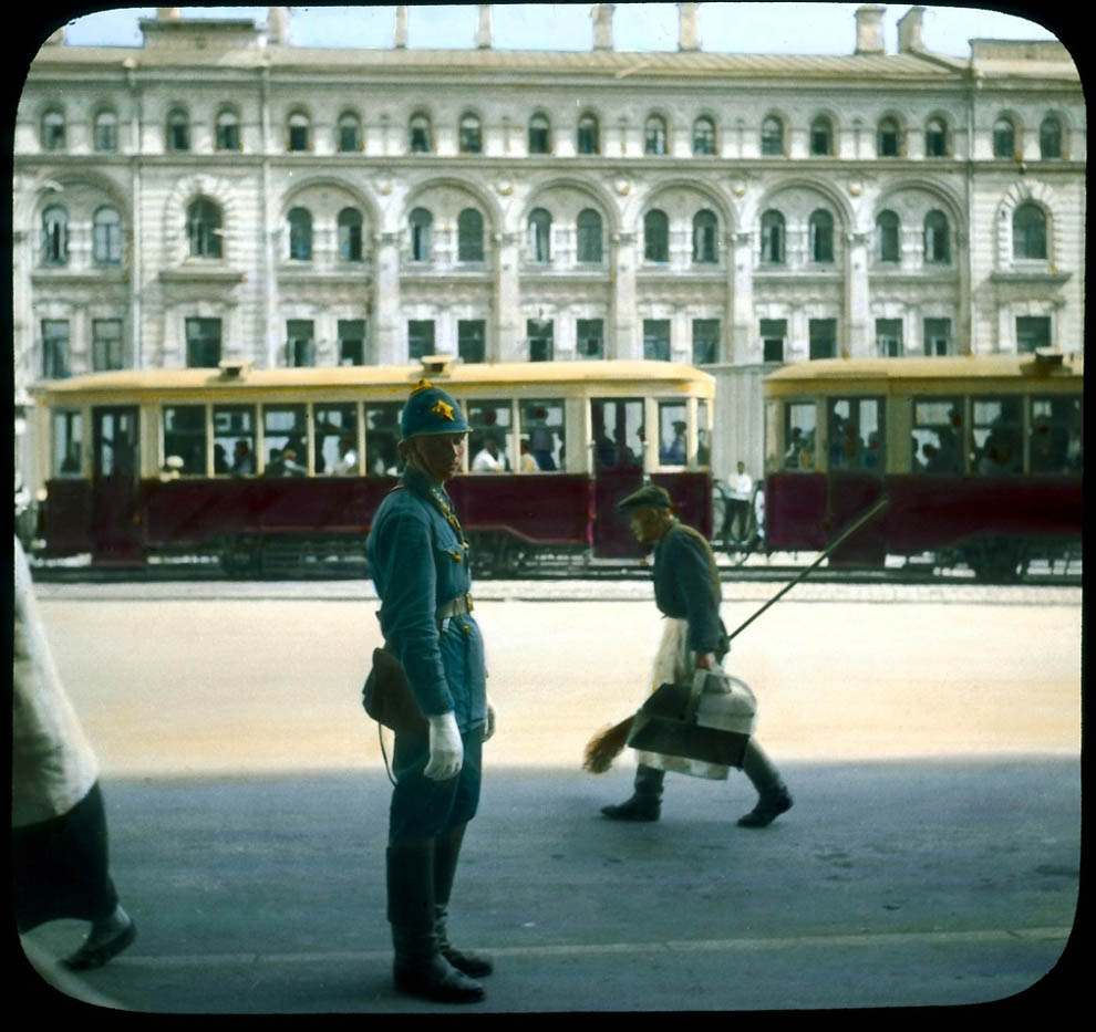 Фотография: Москва 1931 года в цвете на невероятно атмосферных снимках №44 - BigPicture.ru