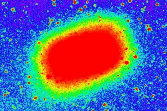 Аномальные небесные тела: галактика LEDA 074886.