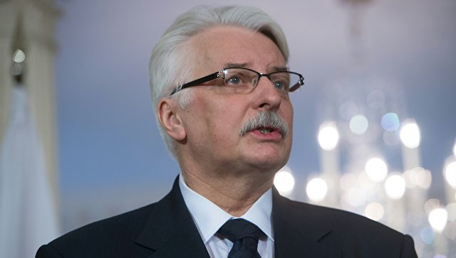 Министр иностранных дел Польши Витольд Ващиковский. Архивное фото