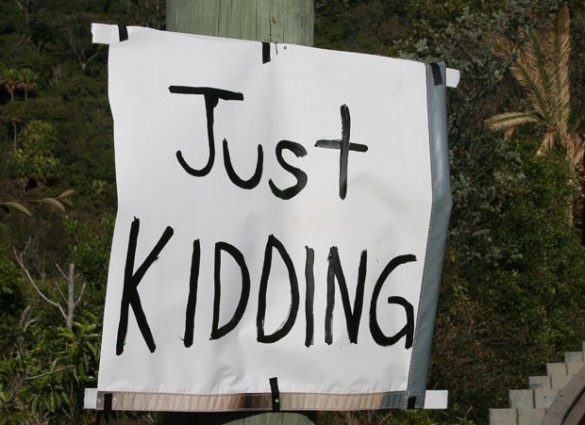 Но 3-й знак напрочь выносил им мозг: "Да я прикалываюсь" предложение, прикол, розыгрыш, юмор