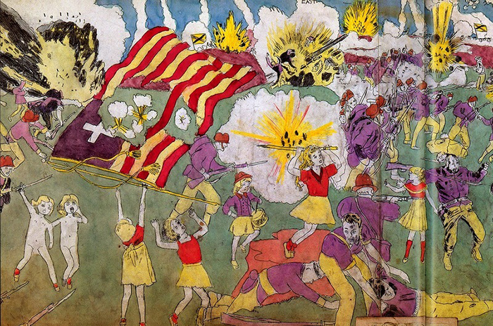 Как художник, признанный «умственно отсталым», 60 лет рисовал девочек-воительниц: Нереальное королевство Генри Дарджера Как художник, признанный «умственно отсталым», 60 лет рисовал девочек-воительниц: Нереальное королевство Генри Дарджера