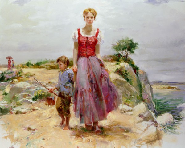 картины художника Pino Daeni -1- 12
