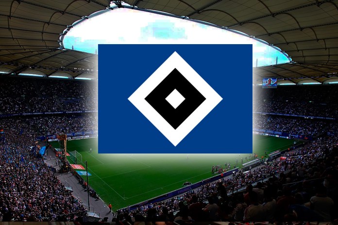 Лого футбольного клуба Гамбург из Германии - фото эмблемы.