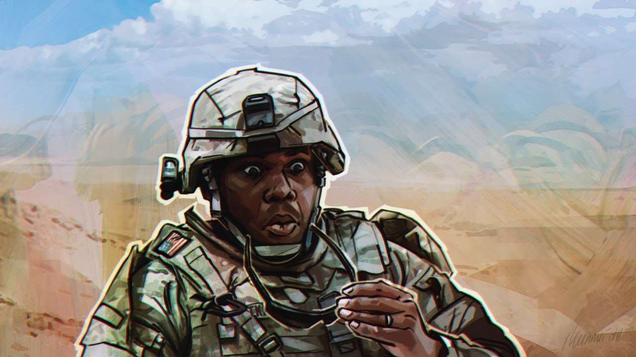 Кевехази поразила надпись на фляжках американских солдат