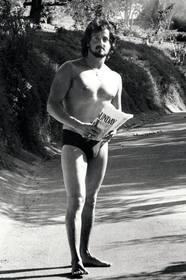 Сильвестр Сталлоне в Малибу, 1979 год Мерилин Монро, бикини, волочкова, звезды, знаменитости, история, купальник, пляж