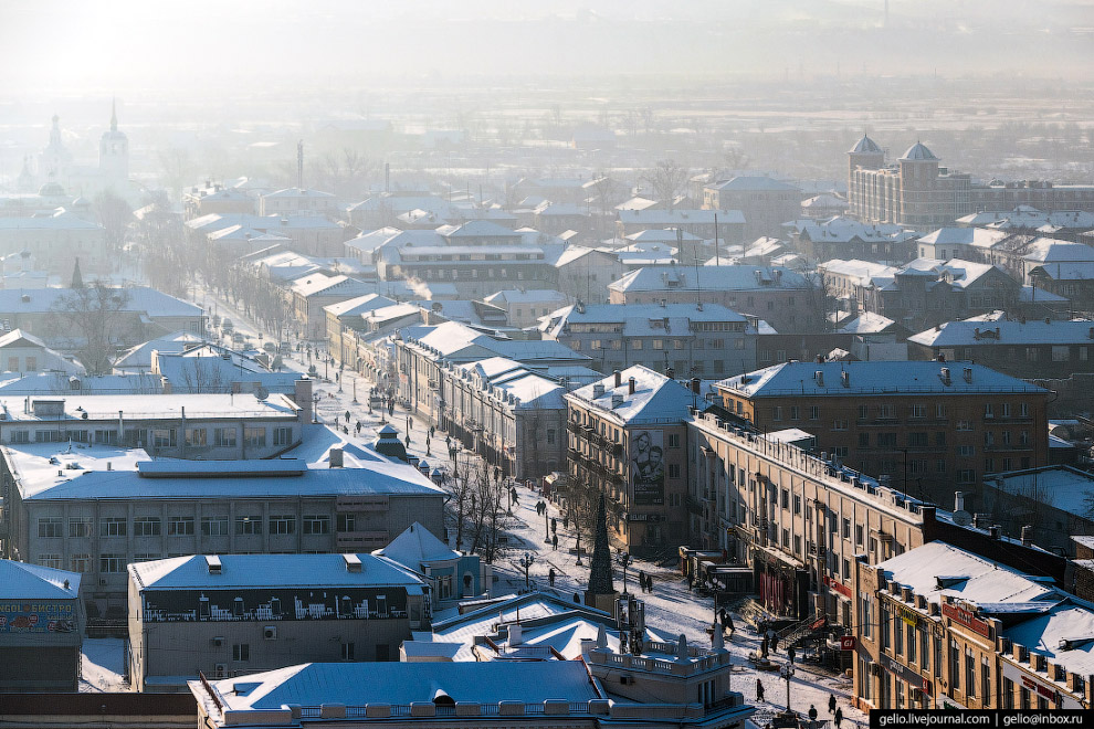 Улан-Удэ с высоты: центр российского буддизма Улан-Удэ с высоты: центр российского буддизма путешествия