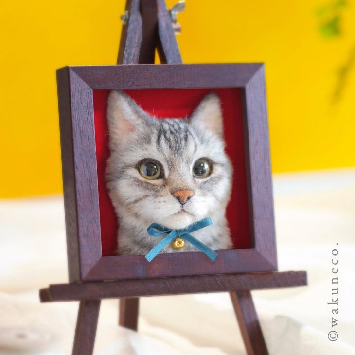 Новый японский тренд – 3D-портреты кошек не всё так грустно