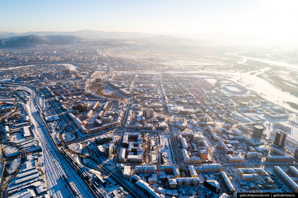 Улан-Удэ с высоты: центр российского буддизма Улан-Удэ с высоты: центр российского буддизма путешествия