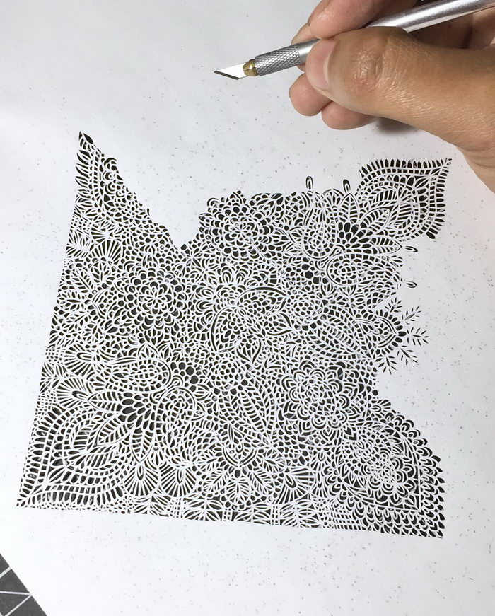 Фантастическая резьба по бумаге Фантастическая резьба по бумаге
