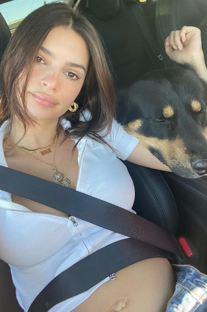 Беременная Эмили Ратажковски наслаждается солнечной погодой в Лос-Анджелесе Беременная Эмили Ратажковски наслаждается солнечной погодой в Лос-Анджелесе Экстерьер