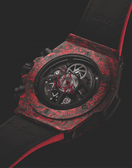 Хронограф Hublot Big Bang Unico Red Carbon Alex Ovechkin