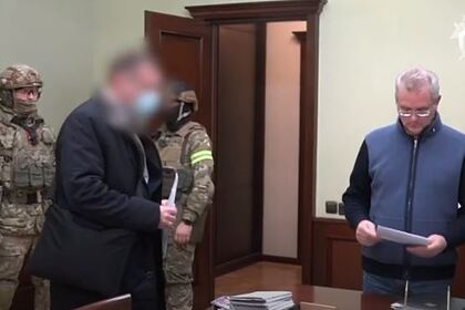 Опубликовано видео задержания губернатора Пензенской области