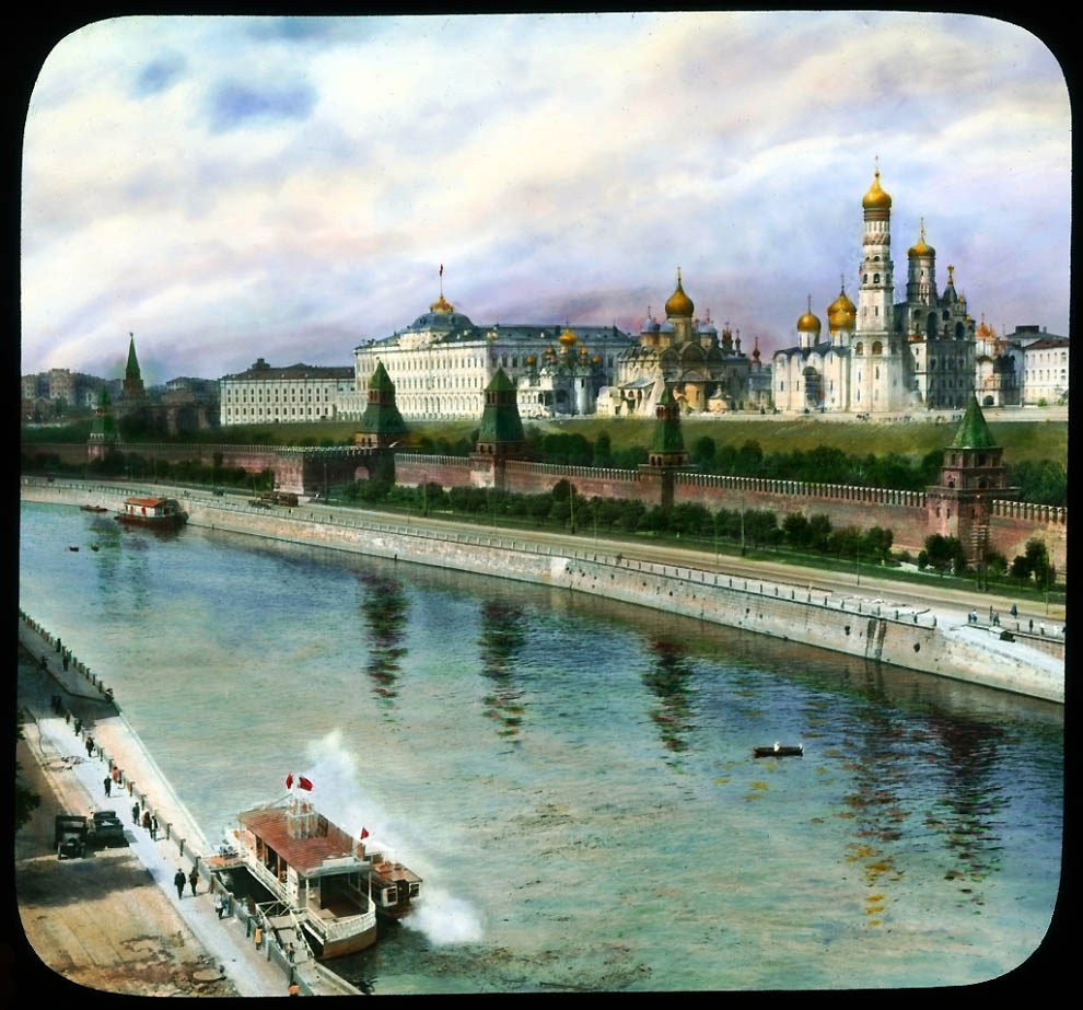 Фотография: Москва 1931 года в цвете на невероятно атмосферных снимках №2 - BigPicture.ru