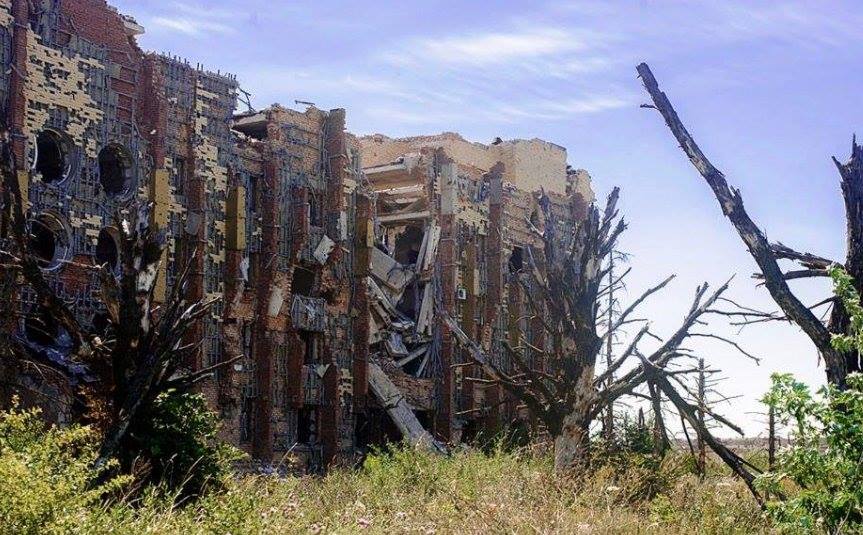 Картинки разрушенного донецка
