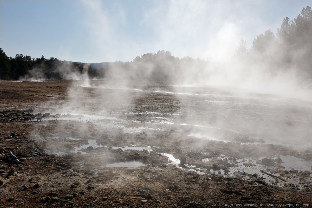Пять физических состояний воды Уакита . Бурятия. Россия дальние дали