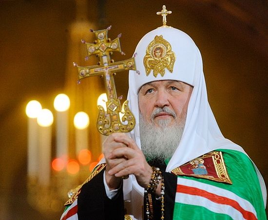 Картинки по запросу патриарх Кирилл с крестом в руках