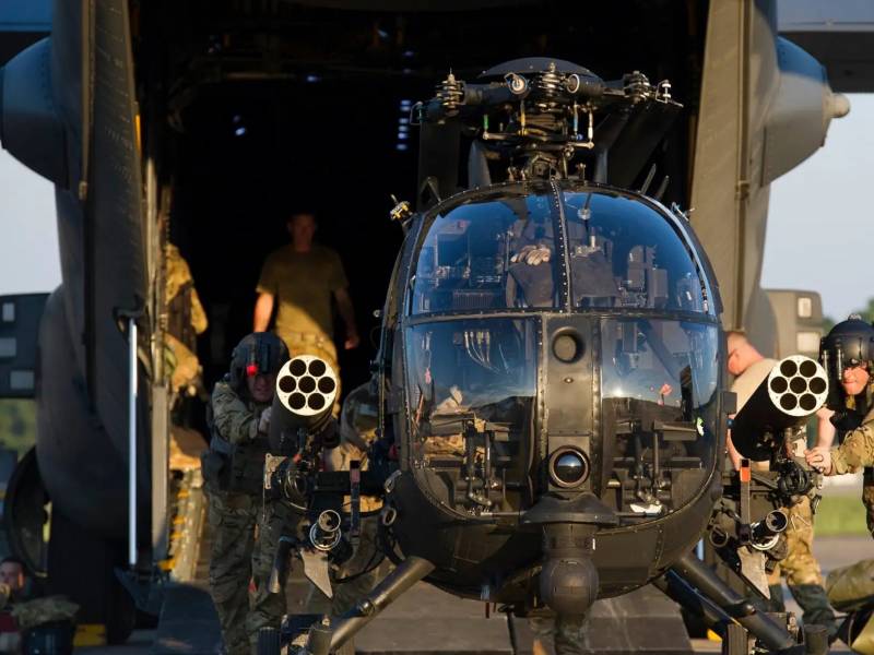 Пути модернизации и перспективы вертолетов A/MH-6M Сил спецопераций США ввс