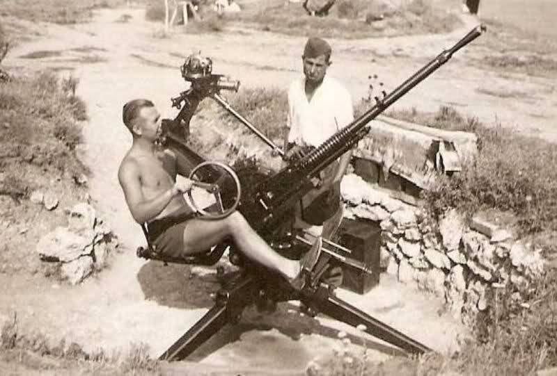 Зенитные пулемётные установки немецкого флота в годы Второй мировой оружие