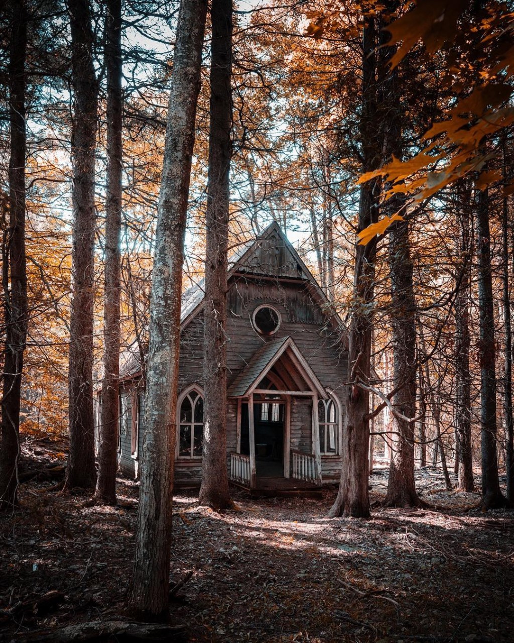 Загадочные заброшенные места на снимках Рича Керна Загадочные заброшенные места на снимках Рича Керна Фотография