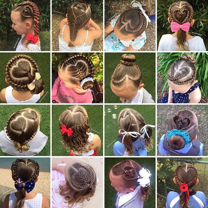 Мама каждый день заплетает дочке невероятные косы перед школой дочь, коса, мама, прическа