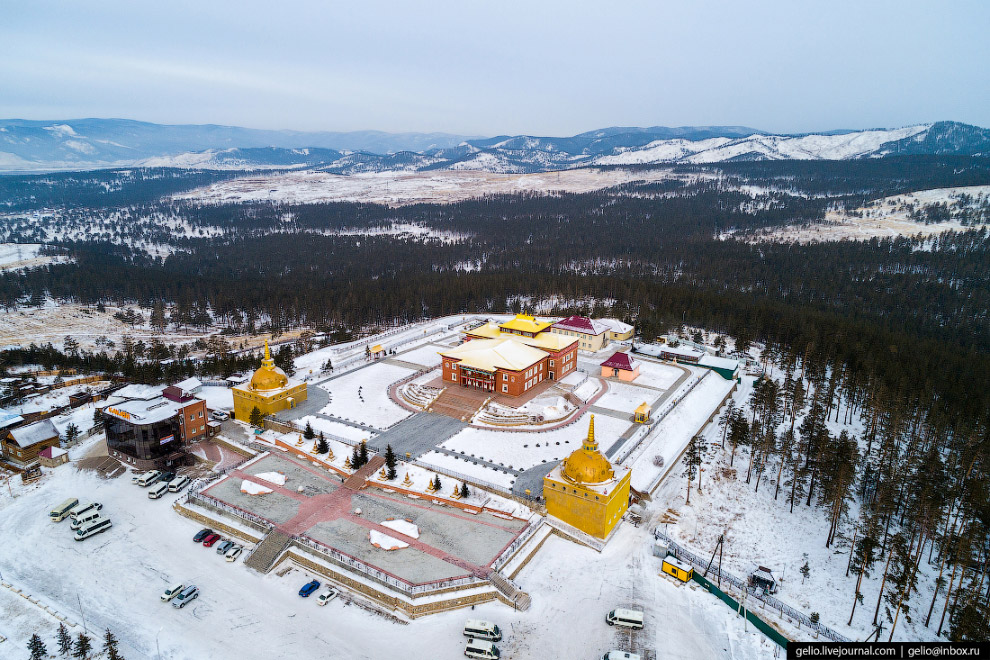 Улан-Удэ с высоты: центр российского буддизма Улан-Удэ с высоты: центр российского буддизма путешествия