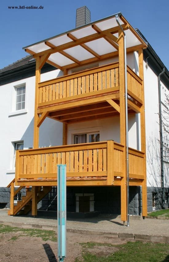 Как пристроить балкон к частному дому : 30 практичных и интересных идей архитектура,ремонт и строительство