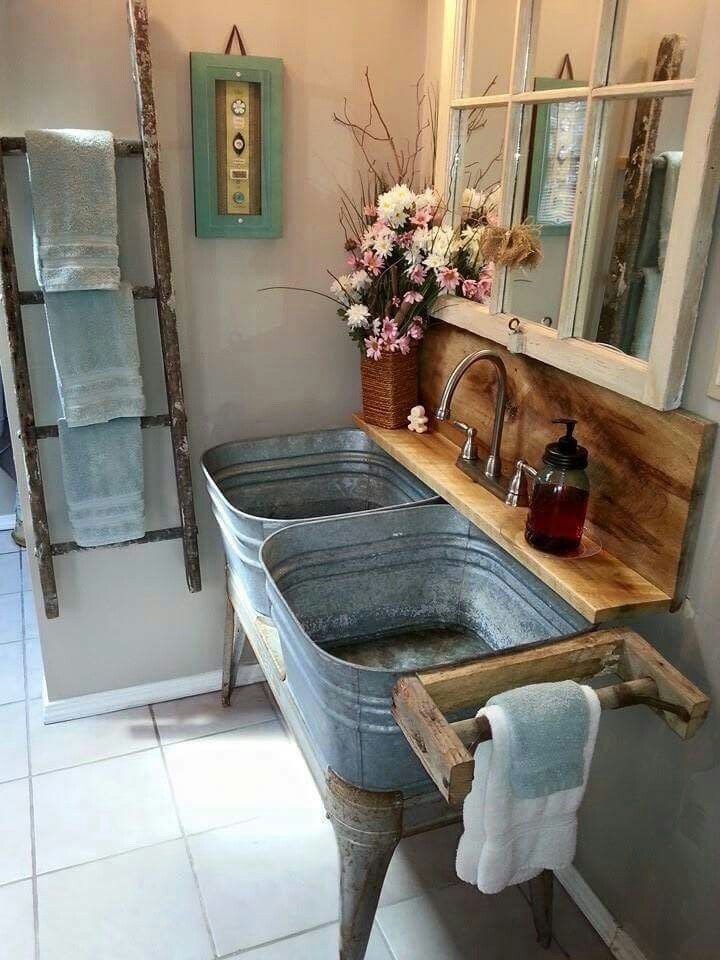 Необычные раковины в ванной 