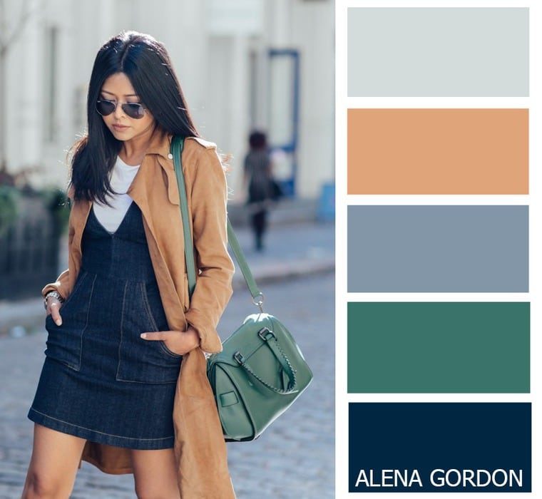 Нежные весенние сочетания в одежде 