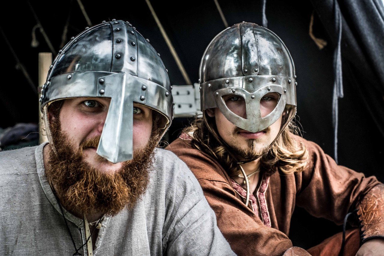 Датский шлем викингов