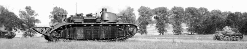 Char 2C в сравнении с другими танками