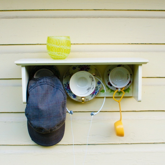 14 гениальных способов сделать из старой посуды дизайнерскую штуковину 14 гениальных способов сделать из старой посуды дизайнерскую штуковину поделки,рукоделие,самоделки,своими руками,сделай сам,умелые руки