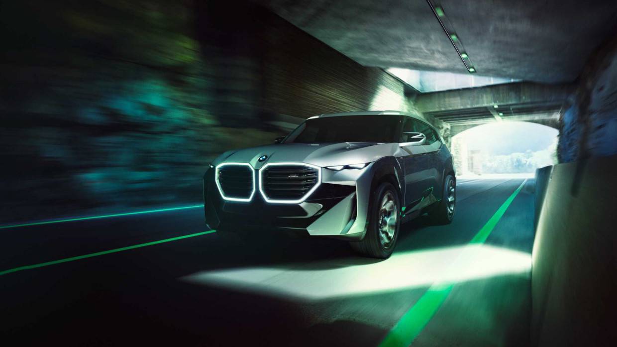 Автоконцерн BMW показал гибридный кросс Concept XM