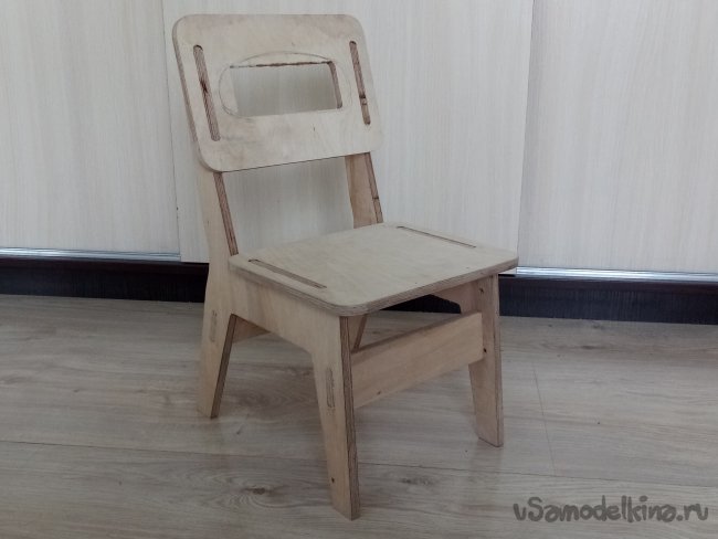 Детский стул из фанеры с чертежами Детский стул из фанеры с чертежами мастер-класс