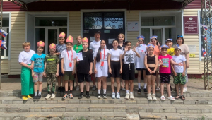 В Оренбургскоц области сотрудники Госавтоинспекции, МЧС и педагоги организовали для школьников квест-игру по безопасности