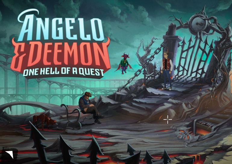 Angelo And Deemon: весёлая экскурсия по аду action,adventures,pc,Игры,Приключения