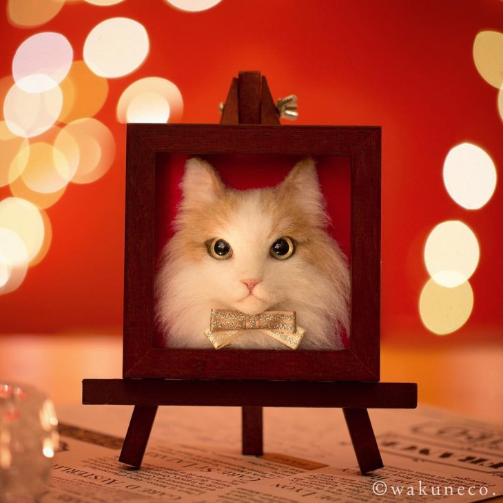 Новый японский тренд – 3D-портреты кошек не всё так грустно