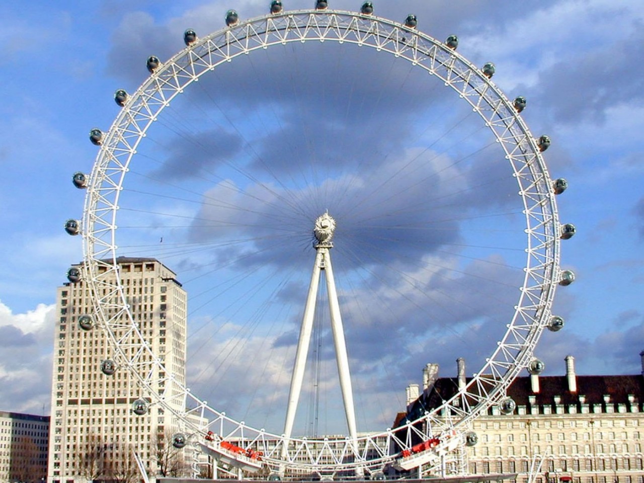 The london eye