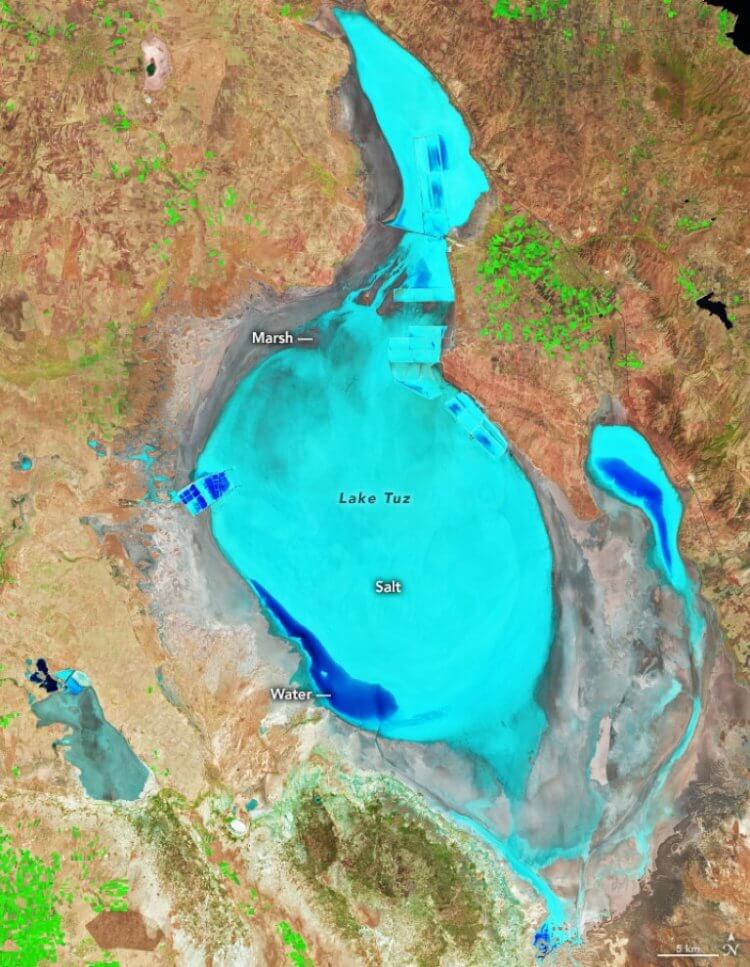 Озеро Туз — исчезающая жемчужина Турции озёра,Турция,экология