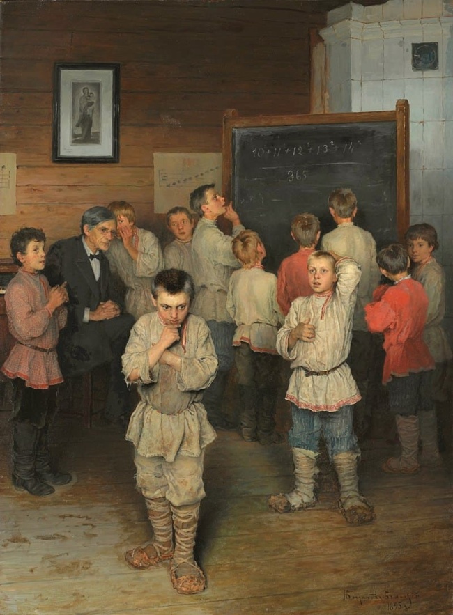 Художник Николай Богданов — Бельский (1868 — 1944). Картины русской жизни 