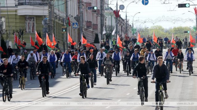 Движение на некоторых дорогах Гомельской области ограничат 30 мая из-за велопробега.
