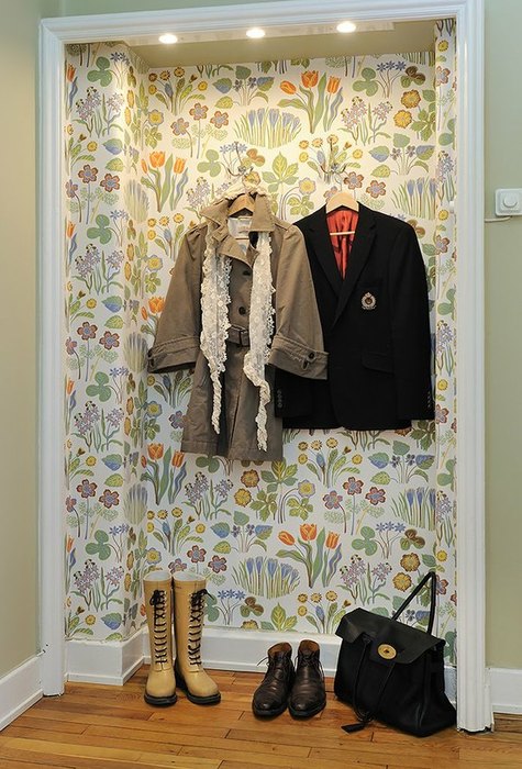 Что делать с остатками обоев: 13 идей и 30 примеров Что делать с остатками обоев: 13 идей и 30 примеров из остатков обоев