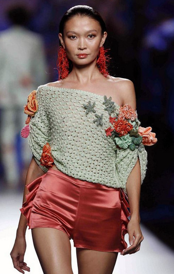 Из воздуха и пряжи: одежда от дизайнеров, связанная крючком… Из воздуха и пряжи: одежда от дизайнеров, связанная крючком… вдохновение,вязание крючком,идеи,Одежда